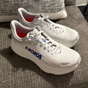 Men's Hoka Bondi 9 - Grey/Ultramarine - Size 11